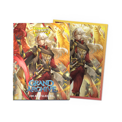 Sleeves: Dragon Shield: Limited Edition: Matte Art: Grand Archive: Azrael, Archangel of Materia