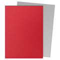 Dragon Shield: Dual Matte Sleeves - Crimson & Silver (100ct)