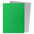 Dragon Shield: Dual Matte Sleeves - Apple Green & Silver (100ct)