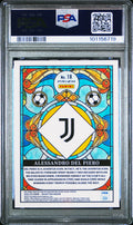 Alessandro Del Piero PSA 10 2023-24 23-24 Panini Select FIFA Stained Glass POP 2