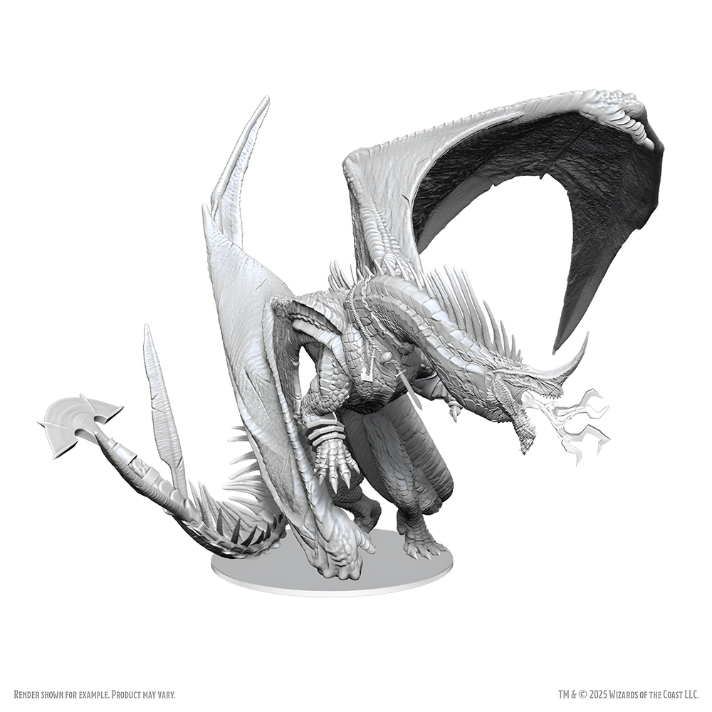 Dungeons & Dragons: Nolzur's Marvelous Miniatures - Ancient Blue Dragon (Unpainted)