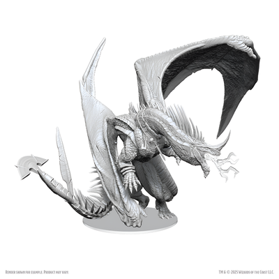 Dungeons & Dragons: Nolzur's Marvelous Miniatures - Ancient Blue Dragon (Unpainted)