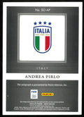 Andrea Pirlo /5 1/5 Auto Showtime Signatures 2024-25 Panini Noir