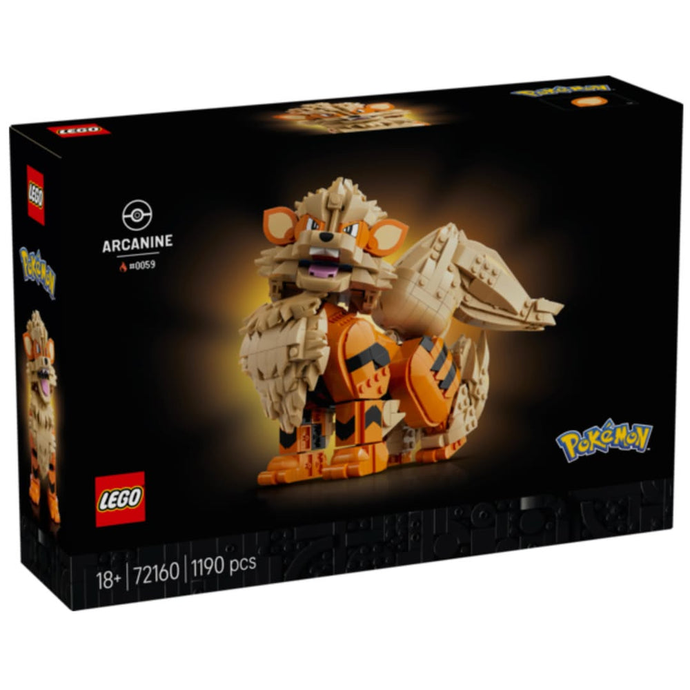 LEGO Pokemon- Arcanine #72160 (PRE-ORDER AUG 1, 2026)