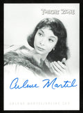 Arlene Martel as Girl in Bar Twilight Zone Auto Autograph #A-119