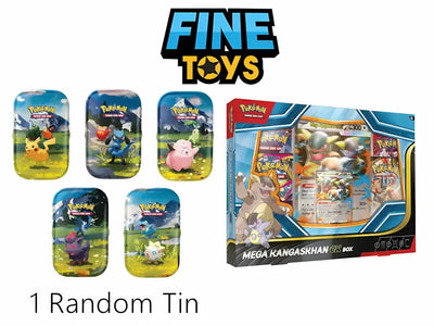 Pokémon TCG: Ascended Heroes Mini Tin+Mega Kangaskhan ex Box