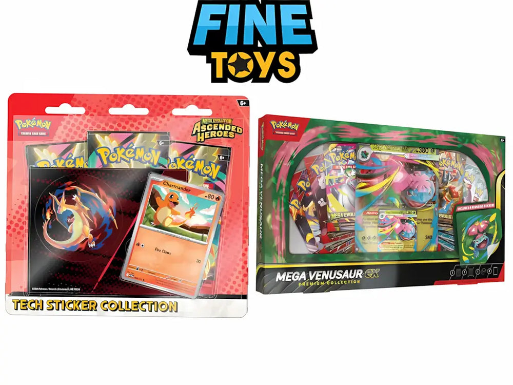 Pokémon TCG: Ascended Heroes Tech Sticker Collection (Charmander)+Mega Venusaur ex Premium Collection