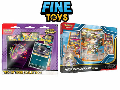 Pokémon TCG: Ascended Heroes Tech Sticker Collection (Gastly)+Mega Kangaskhan ex Box