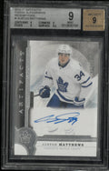 Auston Matthews RC Rookie BGS 9 Auto 9 2016-17 Artifacts Autographs Redemptions