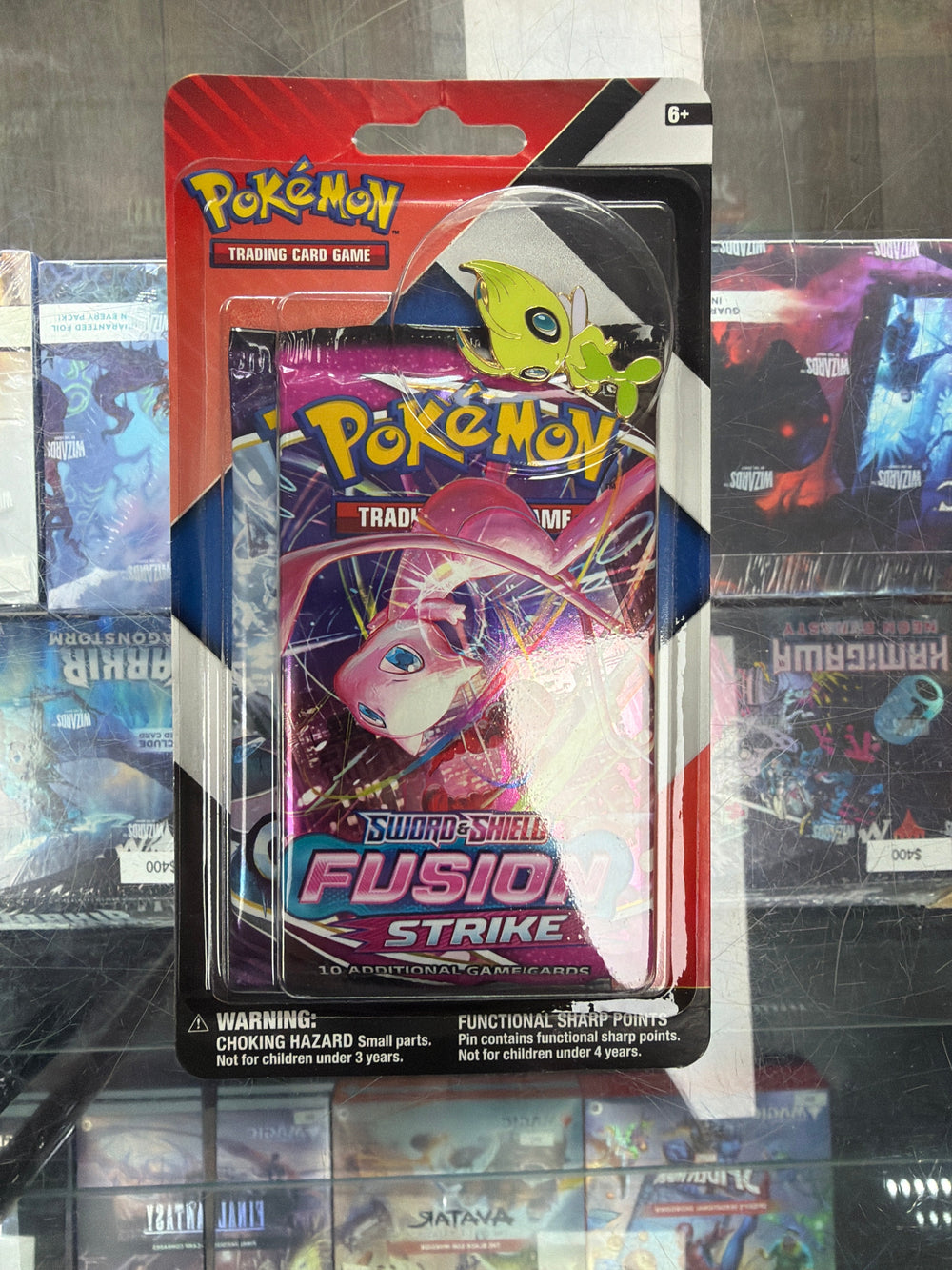Pokemon Fusion Strike & Chilling Reign Celebi Pin