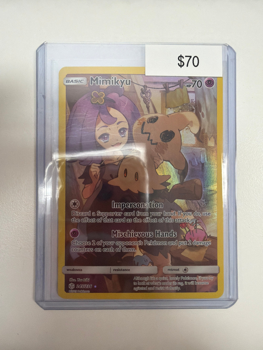 Pokemon Mimikyu 245/236