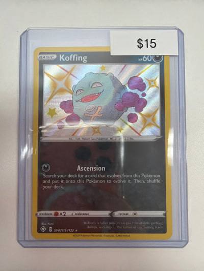 Pokemon Koffing SV076/SV122
