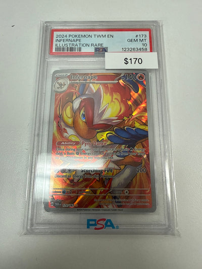 Pokemon Infernape #173/167 PSA 10