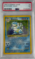 1999 POKEMON GAME BLASTOISE - HOLO #2 PSA 5