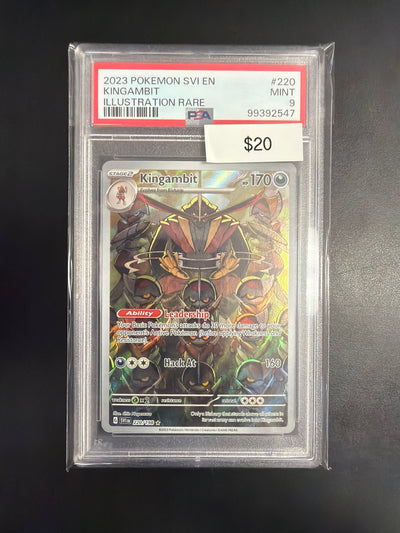 Pokemon Kingambit #220 PSA 9