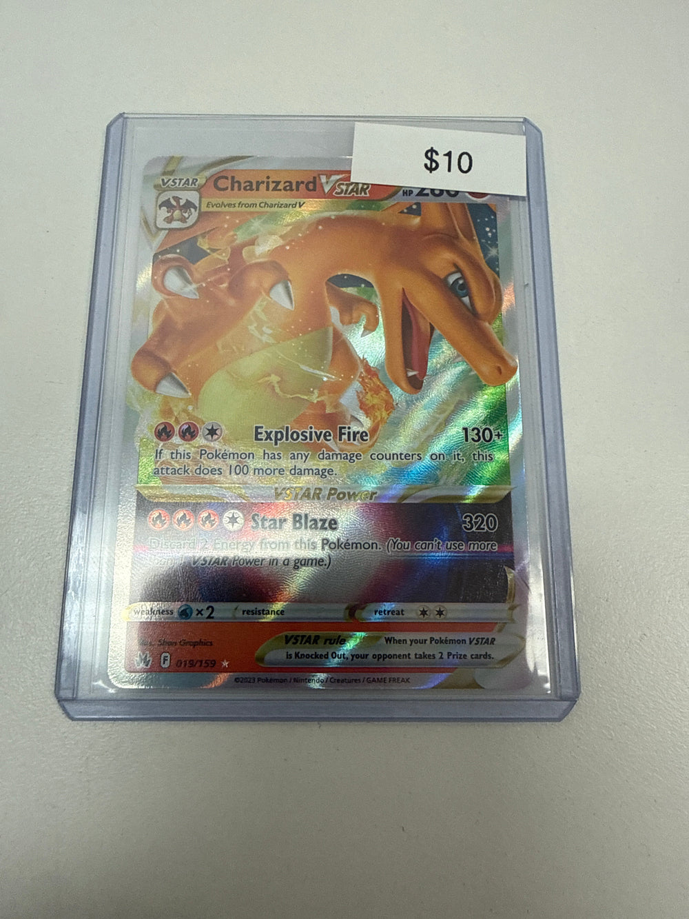 Pokemon Charizard Vstar #019/159