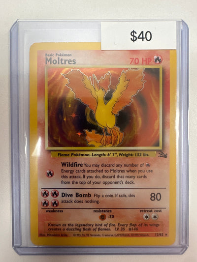 Pokemon Moltres 12/62