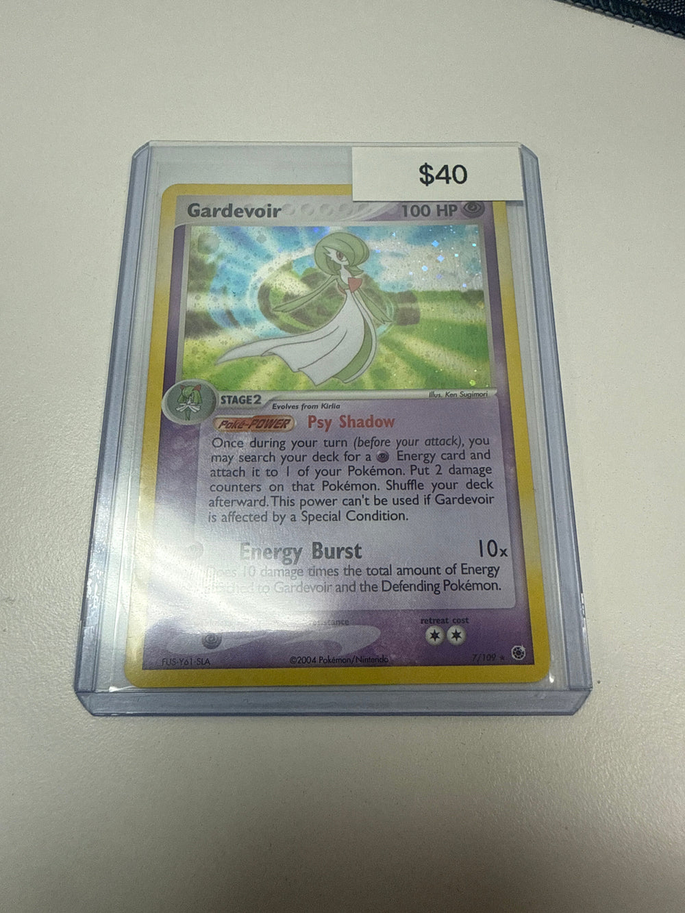Pokemon Gardevoir Holo #7/109