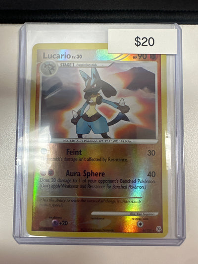 Pokemon Lucario 6/130