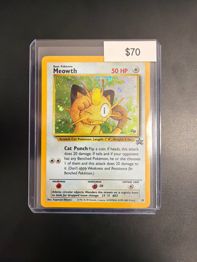 Pokemon Meowth Promo WOTC #10