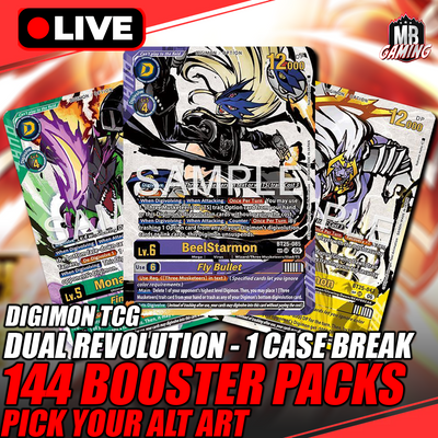 Digimon: Dual Revolution BT-25 - Pick Your Alt Art - 1 Case Break