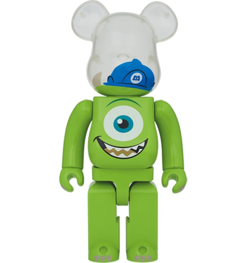 Medicom - Bearbrick -  Disney Pixar Monsters, Inc - Mike 1000% Be@rbrick Figure
