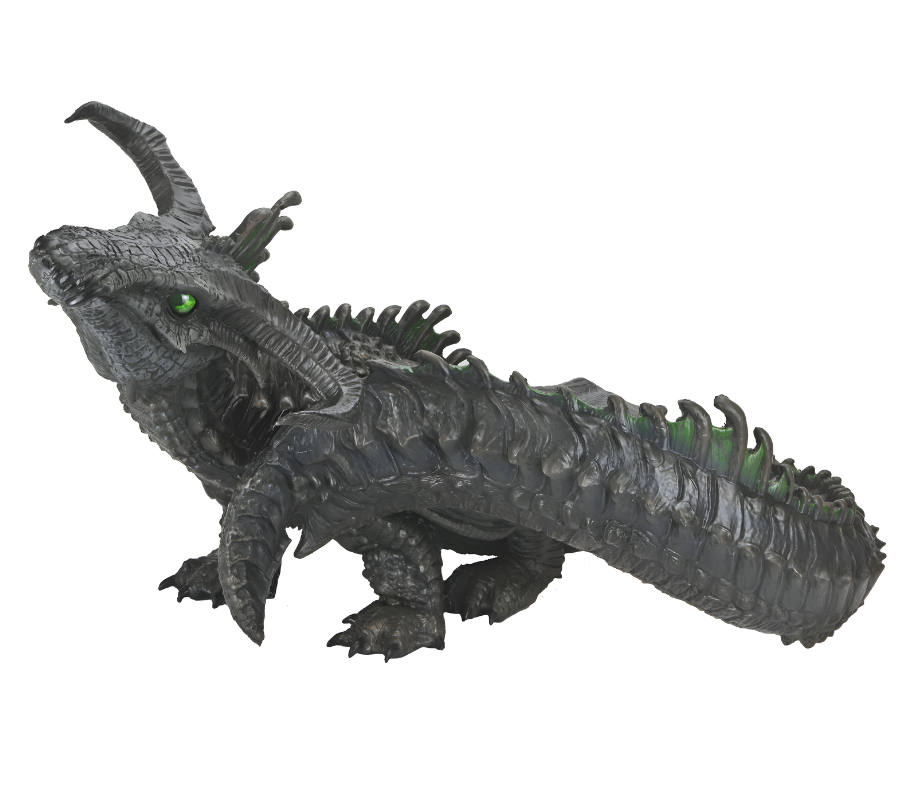 D&D Replicas of the Realms: Black Dragon Wyrmling Foam Figure