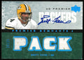 Brett Favre UD Premier /15 15/15 Remnants Patch Auto 2007