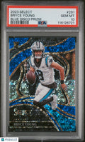 Bryce Young PSA 10 Blue Disco Prizm RC Rookie 2023 Select /25