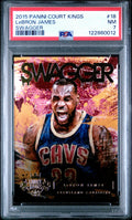 2015 Panini Court Kings Swagger - #18 - LeBron James - PSA Graded Card