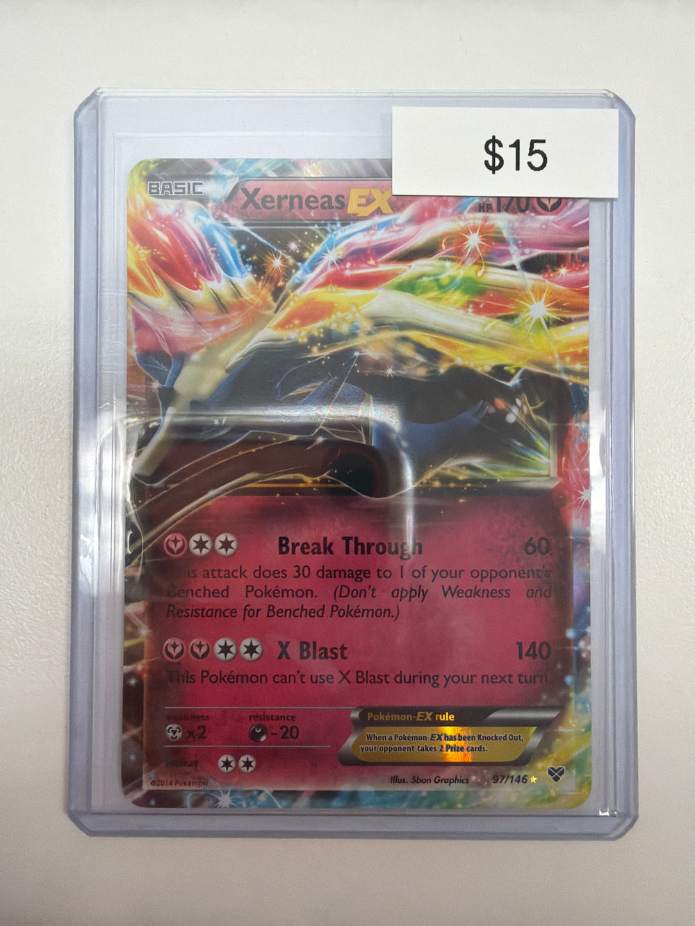 Pokemon Xerneas EX 97/146
