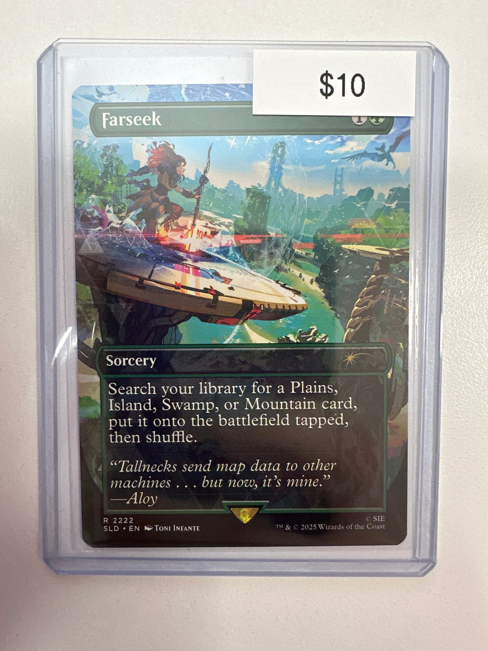 Magic the Gathering Farseek Secret Lair 2222