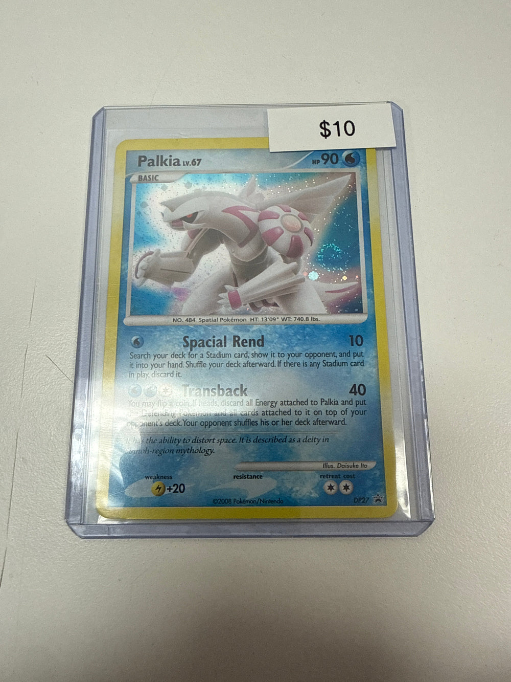 Pokemon Palkia Holo #dp27