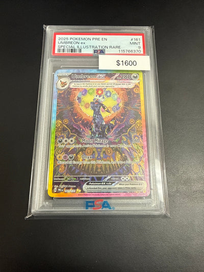 Pokemon Umbreon Ex #161/131 PSA 9