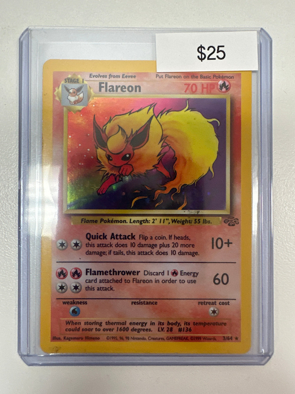 Pokemon Flareon 3/64