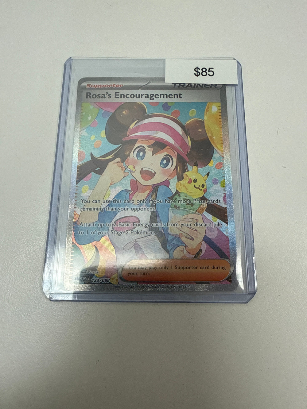 Pokemon Rosa’s Encouragement 123/088
