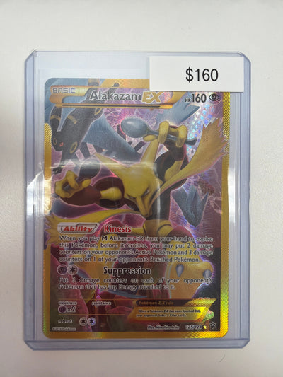 Pokemon Alakazam EX 125/124