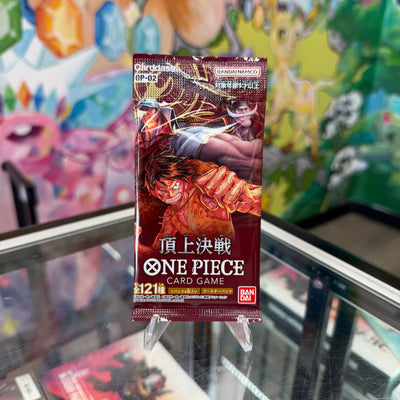 One Piece Japanese Op-02 Paramount War Booster Pack