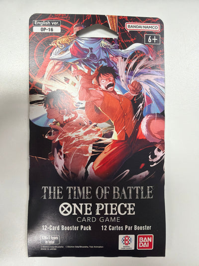 One Piece The Time Of Battle Sleeved Booster Pack