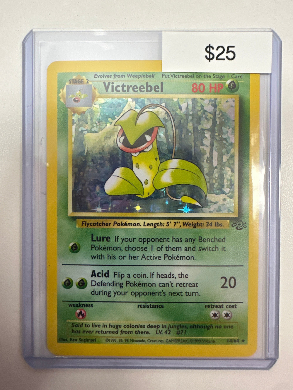 Pokemon Victreebel 14/64