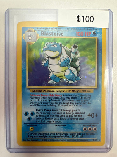 Pokemon Blastoise 2/102