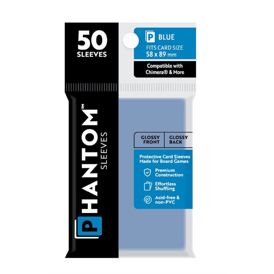 Gloss Blue Phantom Sleeves