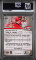 Carter Mazur Outburst RC Rookie PSA 10 2025-26 UD Upper Deck