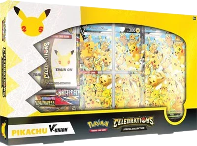 Pokémon TCG: Celebrations Collection Box [Pikachu V-UNION]