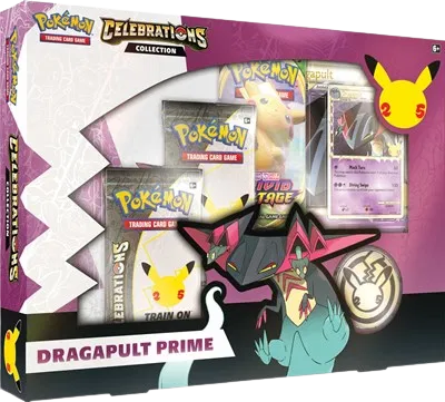 Pokémon TCG: Celebrations Collection Box [Dragapult Prime]