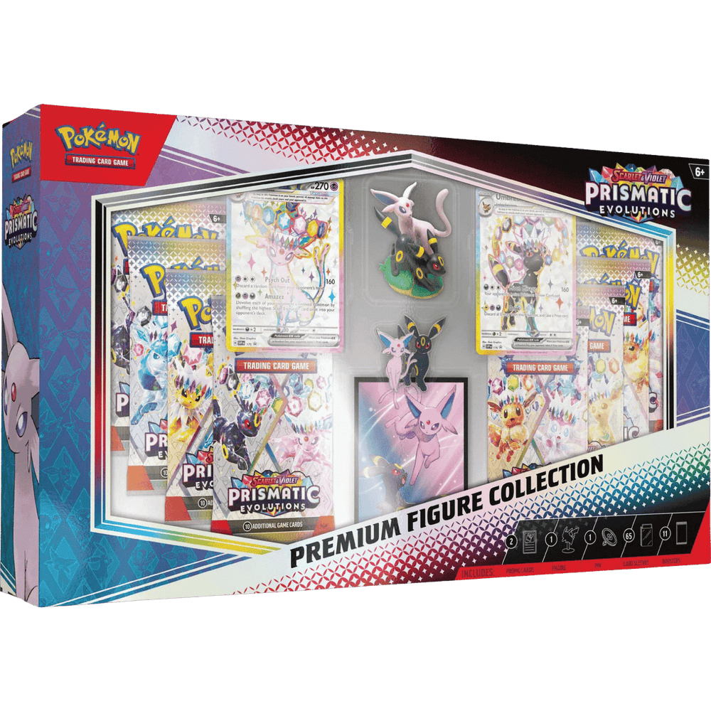 Pokemon Scarlet Violet Prismatic Evolutions Premium Figure Collection