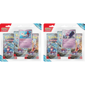 Pokemon Scarlet Violet Stellar Crown Three Booster Blister Pack Set Of 2