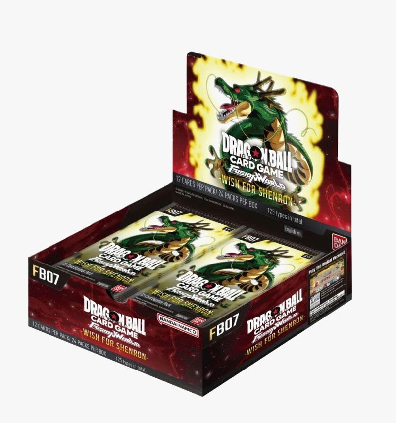 Dragon Ball Fusion World: FB07 Wish For Shenron Booster Box