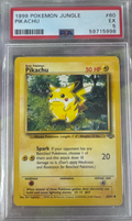 1999 POKEMON JUNGLE #60 PIKACHU PSA 5