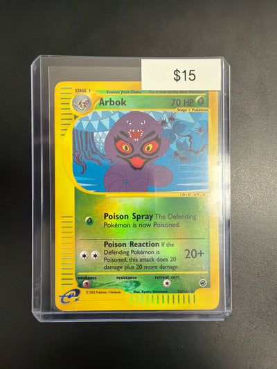 Pokemon Arbok Rev. Holo 35/165 NM